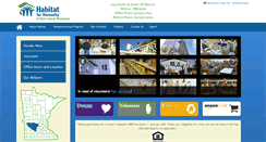 Desktop Screenshot of habitatwcm.org